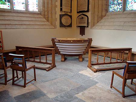 St Mary Redcliffe - The Baptistry